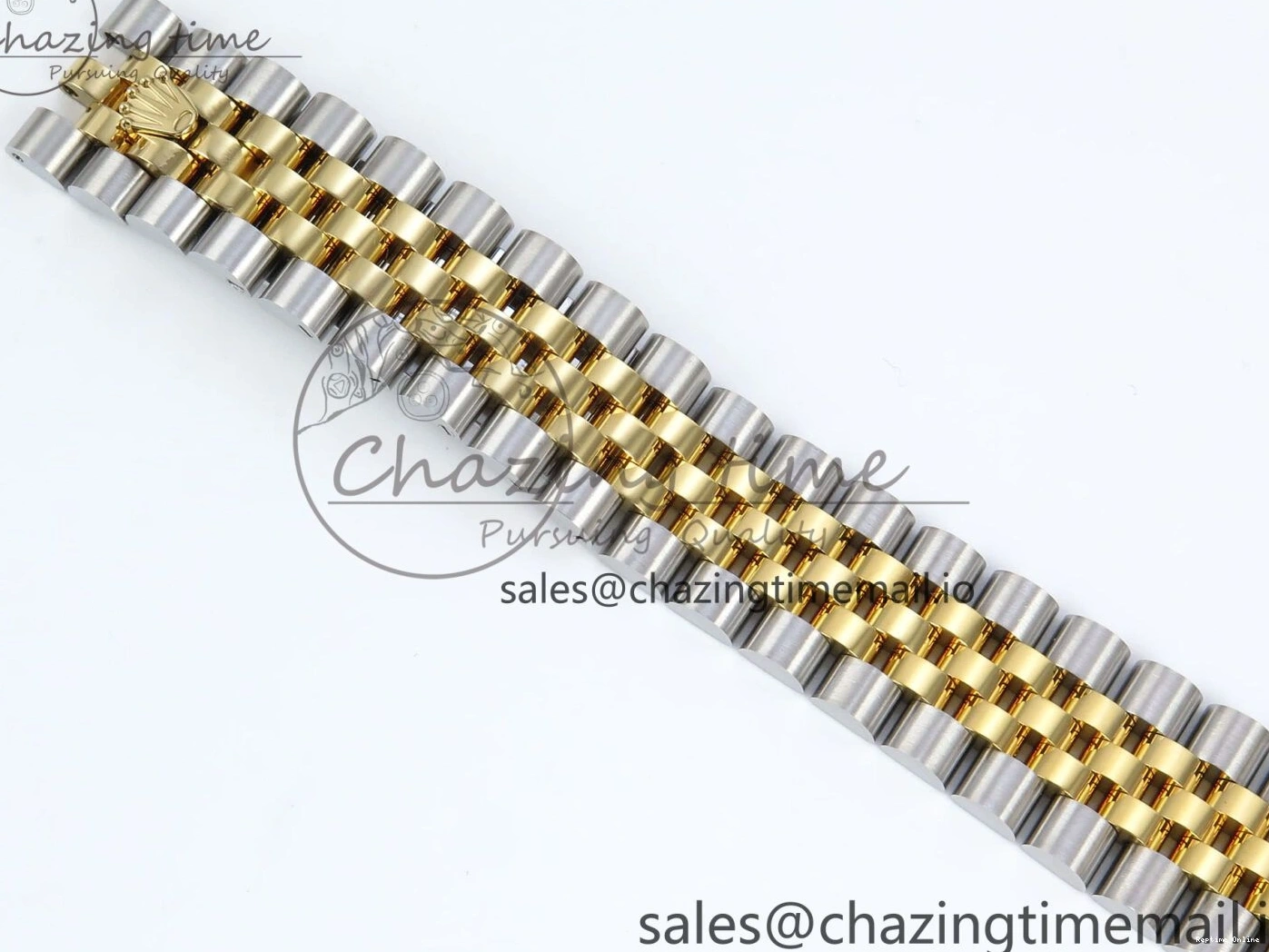 0403 StreetReady DateJust 31 278383RBR ARF 1:1 Best Edition 904L Steel Green Roman Diamonds Dial Diamonds Bezel on SS YG Jubilee Bracelet ETA 418